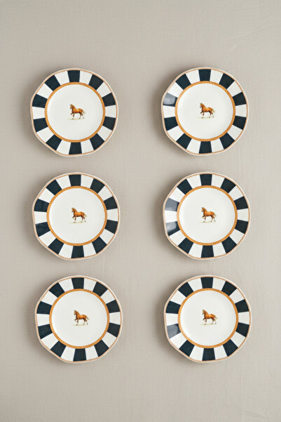 Bernardo Natural 6 Parça Pasta Takımı