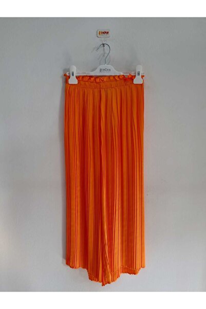 incity Devojčice, plisirane mango pantalone sa elastičnim strukom