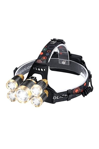 JFYU Προβολέας LED, JFYU, Ισχυρός προβολέας, 5 x LED, 4 λειτουργίες φωτισμού