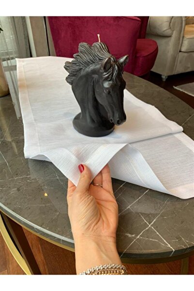 Valerium Glittery Off-White Table Runner 40X150Cm