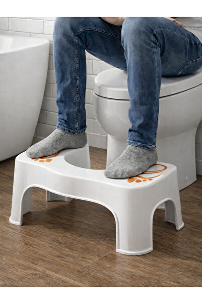 BEYLİNİ Klozet Taburesi Destek Basamağı WC Lavabo Banyo Konforlu Yükselti Çöm...