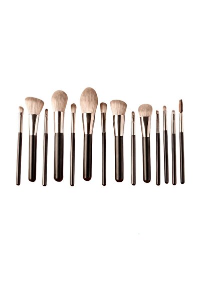 Arabest 14 Pcs Makeup Brushes Set,Smooth and Durable Handle, Thick Aluminium ...