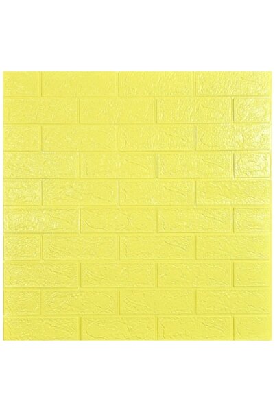 SDEPOT Set de 20 de panouri de tapet SDEPOT® - Imitație de cărămidă galbenă