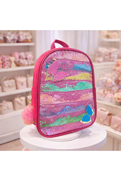 Inovius Σακίδιο πλάτης για κορίτσια Glitter 3D - KMM114