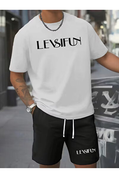 bellanova Men's Summer Shorts & T-Shirt Set – Comfortable and Modern