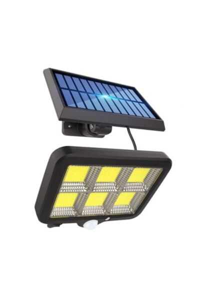 JRH Προβολέας Karemi 120 LED COB με ηλιακό πάνελ και αισθητήρα κίνησης