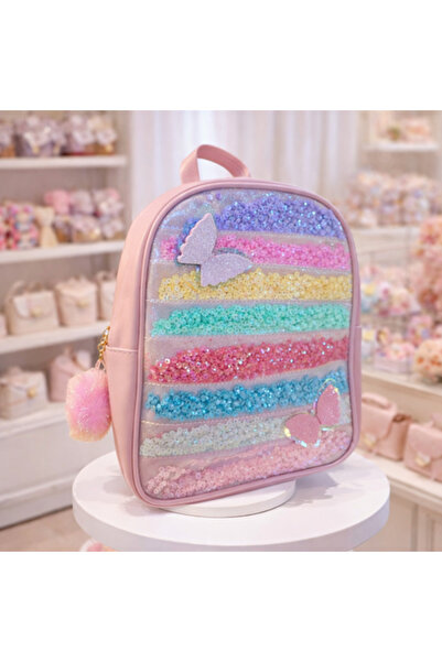 Inovius Σακίδιο πλάτης για κορίτσια Glitter 3D - KMM115
