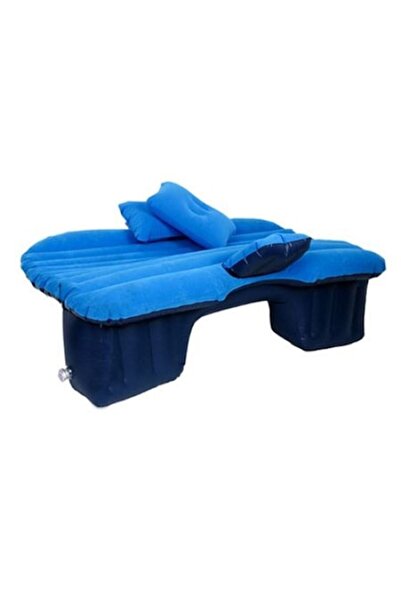 Sagrera Inflatable Car Mattress Travel Bed, 138 x 85 x 45 cm Blue