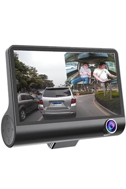 SDEPOT Cameră DVR triplă pentru bord 1920 x 1080