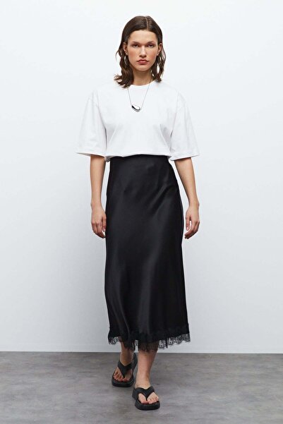 urban focus Dantelli Saten Etek