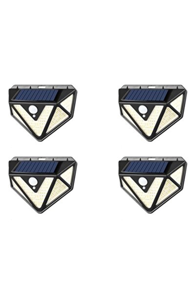 K KATHODE Σετ 4 ηλιακών λαμπτήρων φόρτισης