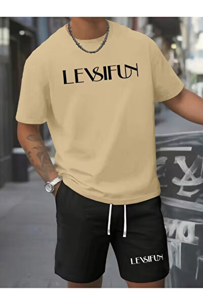 bellanova Men's Summer Shorts & T-Shirt Set – Comfortable and Modern