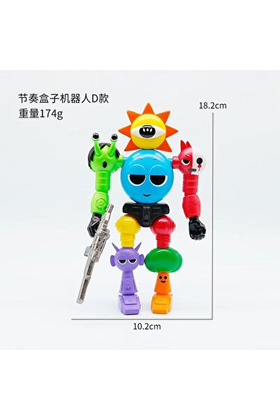 choice2 Choice GRAY 2025 17cm Game Sprunki Assemble Robot Action Figures Mode...