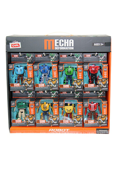 ctoy Oyuncak Dönüşebilen Robot Araçlar l010-a43 (Karışık Model 1 Adet)