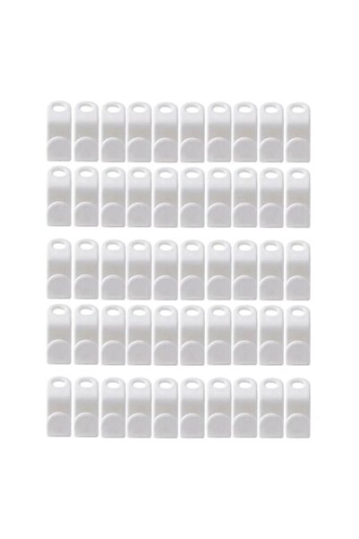 OEM Set de 50 de umerașe, conectori pentru umerașe, 6x2cm, multicolore