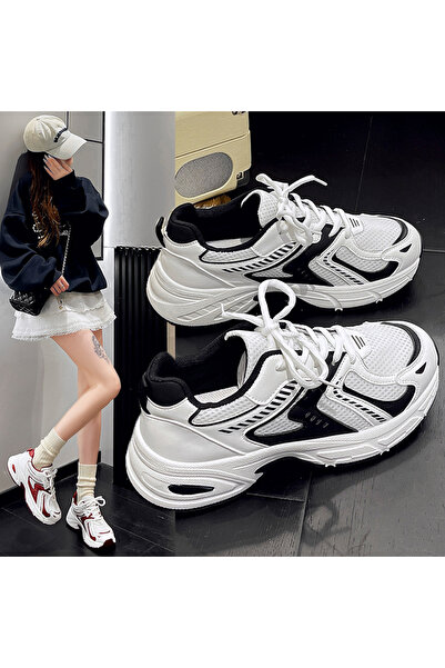 SOSENFER Kadın rahat ayakkabı, kaymaz baba ayakkabı kadın, nefes verici kadın...