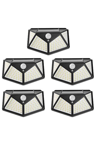 Trendily Σετ 5 Ηλιακών Λαμπτήρων με Αισθητήρες Κίνησης
