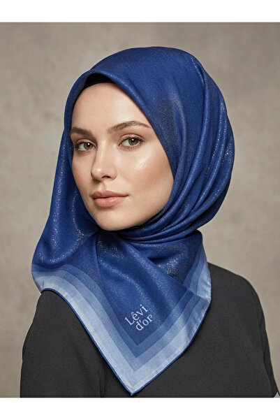 Levidor KEHRİBAR EŞARP-Ay mavisi