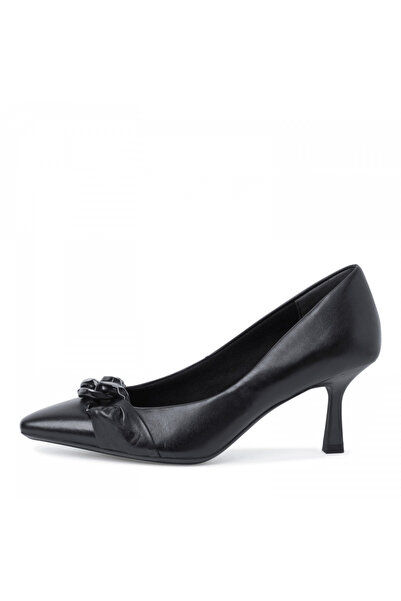 Tamaris Medium Heeled Shoes with Black Accessory