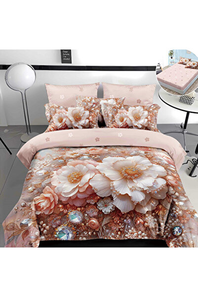 OEM Duvet Cover Set with Stretchy for double bed 2 people, PRV, Finet 4 piece...