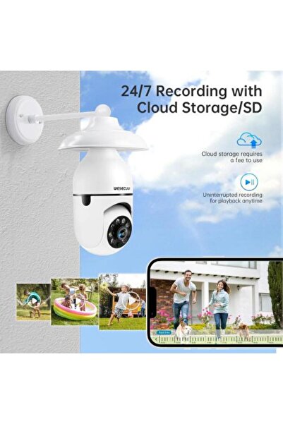 calus Outdoor Wireless Security Cameras, Motion Detection & Alarm, Two-Way Ta...