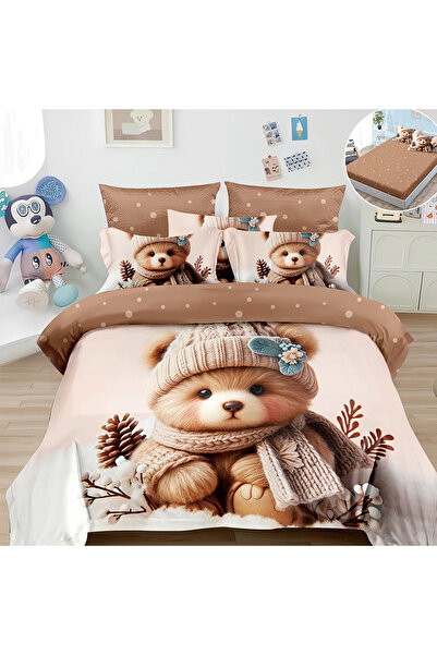 OEM Duvet Cover Set with Stretchy for double bed 2 people, PRV, Finet 4 piece...