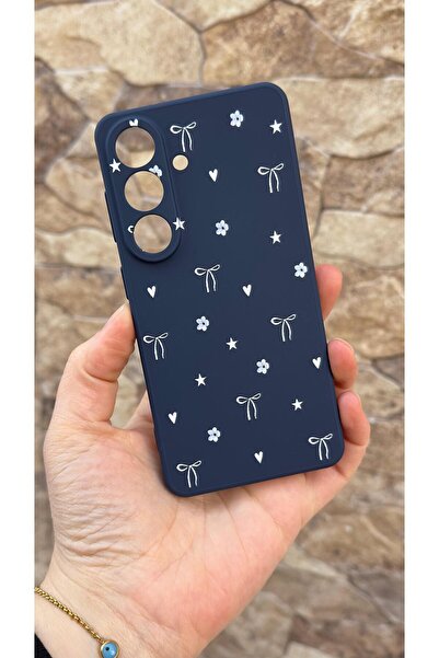 Vip Case Samsung Galaxy S26 Compatible Mini Bow Patterned Silicone Shock-Abso...