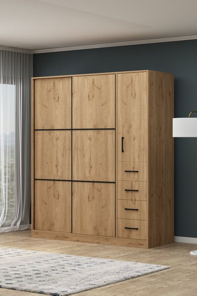 Avmpark Nito Gardırop 3 Kapaklı_