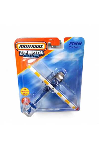 HOT WHEELS Matchbox Sky Busters - ROBİNSON R66 TURBINE JCM81-LA10