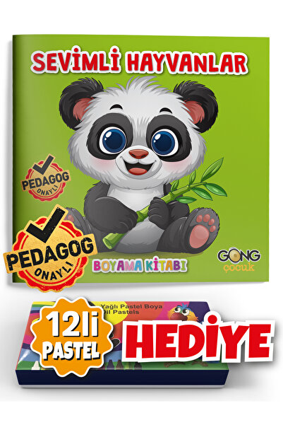 Gong Yayınları Sevimli Hayvanlar - Boyama Kitabı