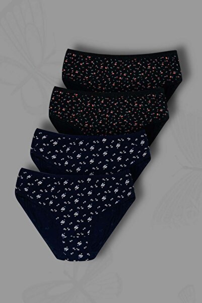 GRI MOR TEKSTIL 4-ΤΕΜΑΧΙΑ ΣΕΤ ΛΟΥΛΟΥΔΙΑ D Με σχέδιο PA Βαμβάκι ΜΑΥΡΟ ΝΑΥΤΙΚΟ ...