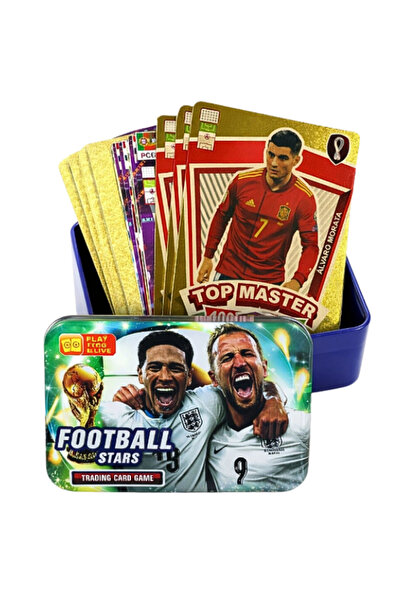 OEM Set of 35 Football Trading Cards – Football Stars – Trading Card Game, Pr...