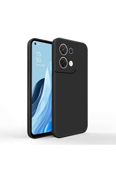 ELITE MOBILE Husa silicon compatibila cu Oppo Reno 8 5G, Negru