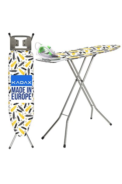 KADAX Ironing Board 105x30cm Foldable Lightweight Iron Holder Standard
