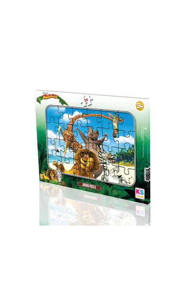 Ks Games Madagascar Puzzle 24 Parça Model-2