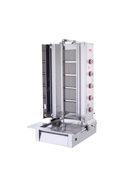 moontime alaçatı Alttan Motorlu Döner Ocağı, 5 Radyan, LPG ile kullanıma hazır