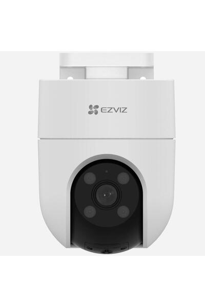 EZVIZ H8C 2K Outdoor Surveillance Camera, 2 MP, Smart IR, Wi-Fi (White)