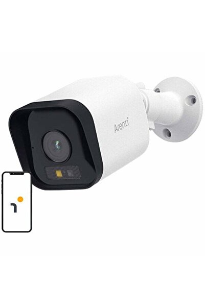 ARENTI Outdoor WiFi Bullet Security Camera 2.5K 4MP IR 10m Audio microSD 256G...