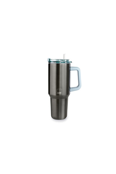 iBiLi Κούπα θερμός, ανοξείδωτο ατσάλι, 9,5x26 cm, 900 ml, ασημί