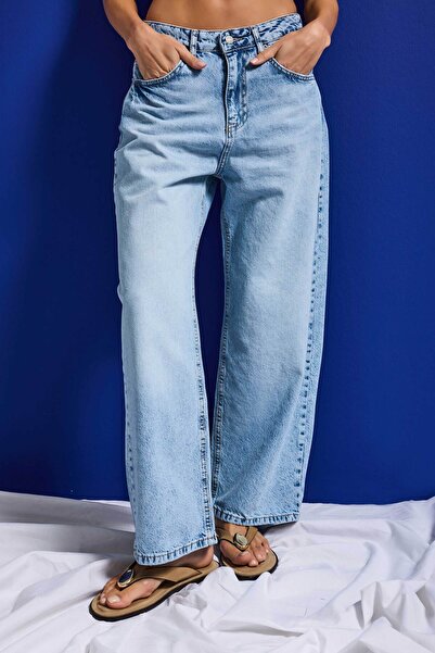 it's basic Ženske ledeno beželjaste 4s6-27 široke niskog struka Tokyo 100% pa...