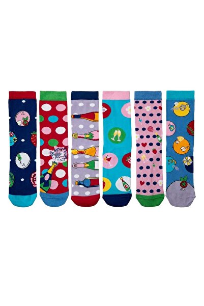 HNSOCKS RENKLİ ÇORAP MAFYASI Celebration Themed Colorful Patterned Socks Set ...