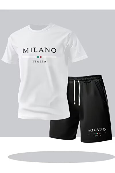 bellanova Men's Summer Shorts & T-Shirt Set – Comfortable and Modern87