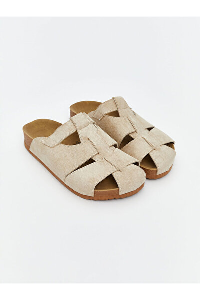 LC Waikiki Peak New Season Suede-Look Boys' Slipper