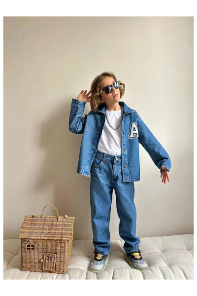 kidstalya Denim 3-Piece Boys' Set