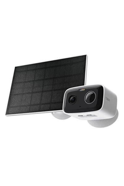 TP-LINK Kit cameră de supraveghere pentru exterior Tapo C400 cu panou solar, ...
