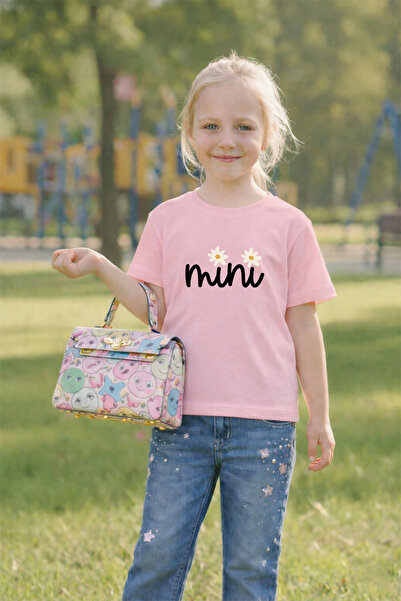VODEXA Mini Printed Girls Child T-Shirt 100% Cotton –Girls Summer Child T-Shirt