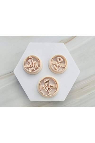 Miki & Miki Flower Dough - Cookie Mold 3 Pieces