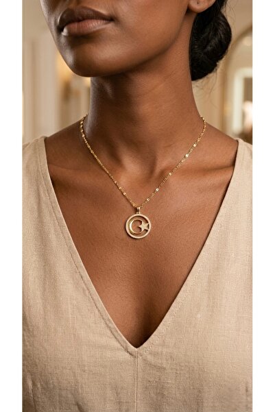 İNN JEWELLERY 316 L Steel Necklace, Tarnish Resistant, with Hypoallergenic Mo...