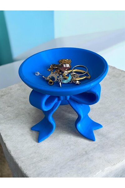 Baalaa Bow Detail Jewelry Bowl-Ring&Earring Tray-Decorative Object