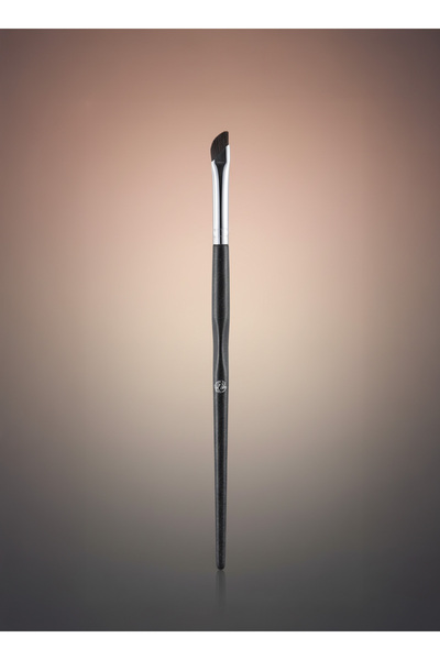Yallabena Sickle-Shaped Angled Eyeliner & Aegyo-Sal Brush – Synthetic Fiber M...
